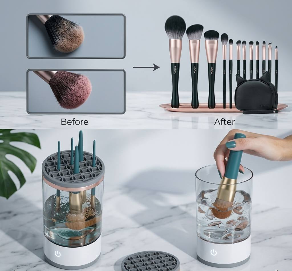 Electric Makeup Brush Cleaner